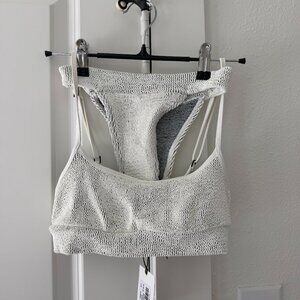 bond-eye white swimsuit, Size OS